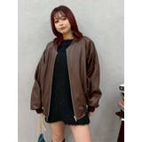 ヴィンテージライクフェイクレザーブルゾン【セットアップ着用可能】 | EVRIS | 詳細画像31