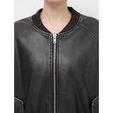 ヴィンテージライクフェイクレザーブルゾン【セットアップ着用可能】 | EVRIS | 詳細画像38