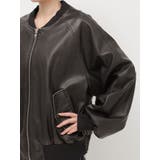 ヴィンテージライクフェイクレザーブルゾン【セットアップ着用可能】 | EVRIS | 詳細画像49 