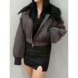 2WAYフェイクスウェードブルゾン | EVRIS | 詳細画像1 