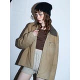 ベージュ | E MOTIF ワークブルゾン | EVRIS