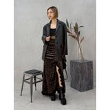 ベロアレースロングワンピース | EVRIS | 詳細画像17 