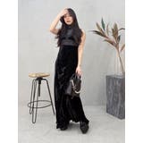 ベロアレースロングワンピース | EVRIS | 詳細画像32 