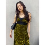 ベロアレースロングワンピース | EVRIS | 詳細画像35 