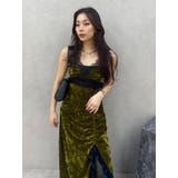 ベロアレースロングワンピース | EVRIS | 詳細画像36 