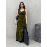 ベロアレースロングワンピース | EVRIS | 詳細画像37 