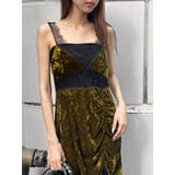 ベロアレースロングワンピース | EVRIS | 詳細画像40 