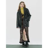 ベロアレースロングワンピース | EVRIS | 詳細画像7 