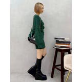 ワンポイントアンサンブルニットワンピ ース カーディガン キャミワンピ セット | EVRIS | 詳細画像18