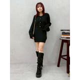 ワンポイントアンサンブルニットワンピ ース カーディガン キャミワンピ セット | EVRIS | 詳細画像32