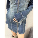 オフショルデニムミニワンピース | EVRIS | 詳細画像12