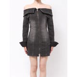 オフショルデニムミニワンピース | EVRIS | 詳細画像34