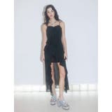 ギャザーアシンメトリーロングワンピース | EVRIS | 詳細画像13 