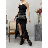 ギャザーアシンメトリーロングワンピース | EVRIS | 詳細画像37 