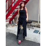 ギャザーアシンメトリーロングワンピース | EVRIS | 詳細画像8 