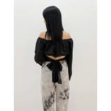 バックリボンブラウス | EVRIS | 詳細画像19 