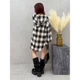 フードチェックオーバーサイズシャツ【セットアップ着用可能】 | EVRIS | 詳細画像26 