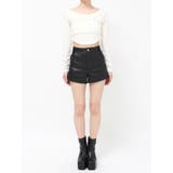 フェイクレザータイトショートパンツ | EVRIS | 詳細画像48