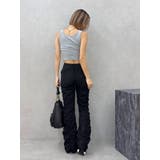 ギャザーフレアパンツ | EVRIS | 詳細画像3 