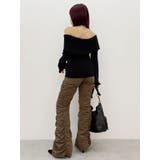 ギャザーフレアパンツ | EVRIS | 詳細画像6 