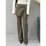 ハイウエストレイヤードフレアパンツ | EVRIS | 詳細画像1 