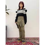 ハイウエストレイヤードフレアパンツ | EVRIS | 詳細画像13 