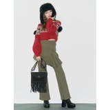 ハイウエストレイヤードフレアパンツ | EVRIS | 詳細画像3 