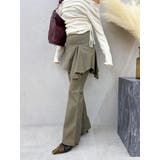 ハイウエストレイヤードフレアパンツ | EVRIS | 詳細画像6 