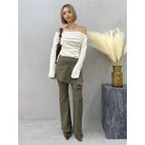 ハイウエストレイヤードフレアパンツ | EVRIS | 詳細画像8 