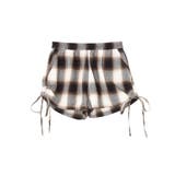 サイドギャザーチェックショートパンツ【セットアップ着用可能】 | EVRIS | 詳細画像35