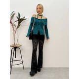 ハイウエストレースフレアパンツ | EVRIS | 詳細画像15 