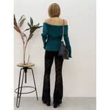 ハイウエストレースフレアパンツ | EVRIS | 詳細画像16 