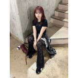 ハイウエストレースフレアパンツ | EVRIS | 詳細画像20 