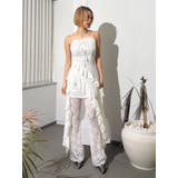 ハイウエストレースフレアパンツ | EVRIS | 詳細画像30 