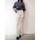 ハイウエストレースフレアパンツ | EVRIS | 詳細画像32 