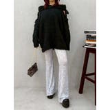 ハイウエストレースフレアパンツ | EVRIS | 詳細画像37 