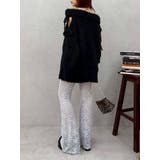 ハイウエストレースフレアパンツ | EVRIS | 詳細画像38 