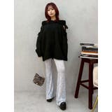 ハイウエストレースフレアパンツ | EVRIS | 詳細画像40 