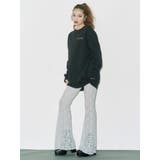 ハイウエストレースフレアパンツ | EVRIS | 詳細画像8 