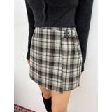 ラップチェックミニスカート【セットアップ着用可能】 | EVRIS | 詳細画像12