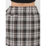 ラップチェックミニスカート【セットアップ着用可能】 | EVRIS | 詳細画像31 