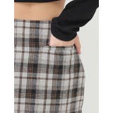 ラップチェックミニスカート【セットアップ着用可能】 | EVRIS | 詳細画像32 