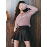 ヴィンテージライクフェイクレザープリーツミニスカート【セットアップ着用可能】 | EVRIS | 詳細画像17 