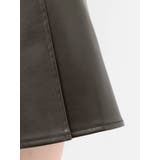 ヴィンテージライクフェイクレザープリーツミニスカート【セットアップ着用可能】 | EVRIS | 詳細画像46 