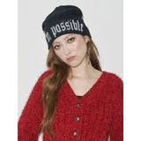 ブラック | ジャガードニット帽 | EVRIS