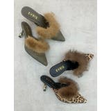 ポインテッドトゥフェイクファーミュール | EVRIS | 詳細画像34 