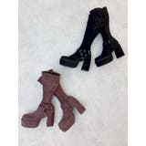 スタッズストレッチミドルブーツ | EVRIS | 詳細画像18 