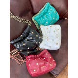 スタッズキルティングチェーンショルダーミニBAG | EVRIS | 詳細画像34 