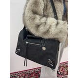 ファイクレザーボーホーBIG BAG | EVRIS | 詳細画像10 