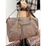 ファイクレザーボーホーBIG BAG | EVRIS | 詳細画像17 